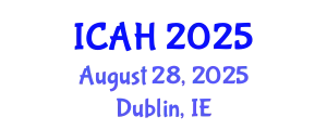 International Conference on Aerodynamics and Hydrodynamics (ICAH) August 28, 2025 - Dublin, Ireland