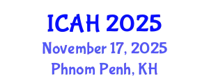 International Conference on Aerodynamics and Hydrodynamics (ICAH) November 17, 2025 - Phnom Penh, Cambodia