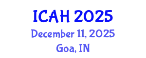 International Conference on Aerodynamics and Hydrodynamics (ICAH) December 11, 2025 - Goa, India