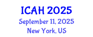 International Conference on Aerodynamics and Hydrodynamics (ICAH) September 11, 2025 - New York, United States