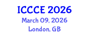 International Conference on Construction and Civil Engineering (ICCCE) March 09, 2026 - London, United Kingdom