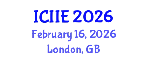 International Conference on Industrial and Information Engineering (ICIIE) February 16, 2026 - London, United Kingdom