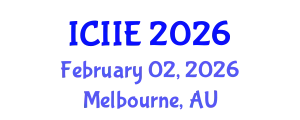 International Conference on Industrial and Information Engineering (ICIIE) February 02, 2026 - Melbourne, Australia