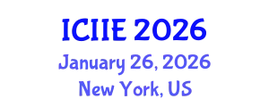 International Conference on Industrial and Information Engineering (ICIIE) January 26, 2026 - New York, United States