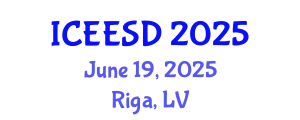 International Conference on Ecosystems, Environment and Sustainable Development (ICEESD) June 19, 2025 - Riga, Latvia