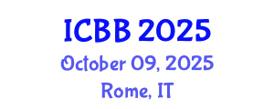 International Conference on Biotechnology and Bioengineering (ICBB) October 09, 2025 - Rome, Italy