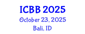 International Conference on Biotechnology and Bioengineering (ICBB) October 23, 2025 - Bali, Indonesia