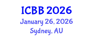 International Conference on Biotechnology and Bioengineering (ICBB) January 26, 2026 - Sydney, Australia