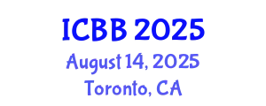 International Conference on Biotechnology and Bioengineering (ICBB) August 14, 2025 - Toronto, Canada