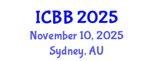 International Conference on Biotechnology and Bioengineering (ICBB) November 10, 2025 - Sydney, Australia