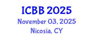International Conference on Biotechnology and Bioengineering (ICBB) November 03, 2025 - Nicosia, Cyprus