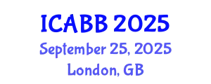 International Conference on Applied Biomaterials and Biomechanics (ICABB) September 25, 2025 - London, United Kingdom