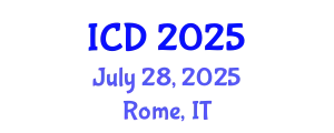International Conference on Dentistry (ICD) July 28, 2025 - Rome, Italy