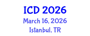 International Conference on Dentistry (ICD) March 16, 2026 - Istanbul, Turkey