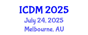 International Conference on Diabetes and Metabolism (ICDM) July 24, 2025 - Melbourne, Australia