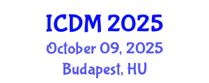 International Conference on Diabetes and Metabolism (ICDM) October 09, 2025 - Budapest, Hungary