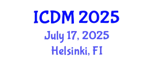 International Conference on Diabetes and Metabolism (ICDM) July 17, 2025 - Helsinki, Finland