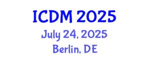 International Conference on Diabetes and Metabolism (ICDM) July 24, 2025 - Berlin, Germany