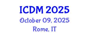 International Conference on Diabetes and Metabolism (ICDM) October 09, 2025 - Rome, Italy