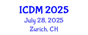 International Conference on Diabetes and Metabolism (ICDM) July 28, 2025 - Zurich, Switzerland