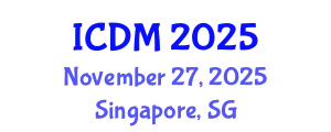 International Conference on Diabetes and Metabolism (ICDM) November 27, 2025 - Singapore, Singapore