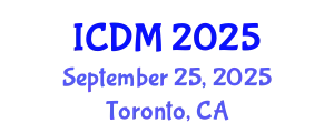 International Conference on Diabetes and Metabolism (ICDM) September 25, 2025 - Toronto, Canada