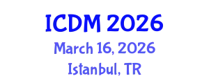 International Conference on Diabetes and Metabolism (ICDM) March 16, 2026 - Istanbul, Turkey