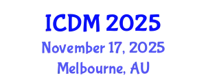 International Conference on Diabetes and Metabolism (ICDM) November 17, 2025 - Melbourne, Australia