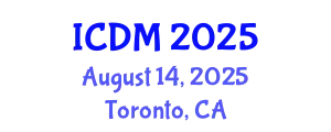 International Conference on Diabetes and Metabolism (ICDM) August 14, 2025 - Toronto, Canada