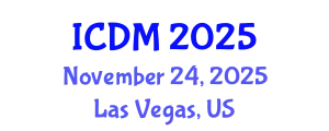International Conference on Diabetes and Metabolism (ICDM) November 24, 2025 - Las Vegas, United States