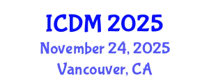 International Conference on Diabetes and Metabolism (ICDM) November 24, 2025 - Vancouver, Canada