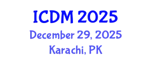 International Conference on Diabetes and Metabolism (ICDM) December 29, 2025 - Karachi, Pakistan
