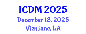 International Conference on Diabetes and Metabolism (ICDM) December 18, 2025 - Vientiane, Laos