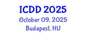 International Conference on Disability and Diversity (ICDD) October 09, 2025 - Budapest, Hungary