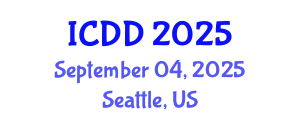 International Conference on Disability and Diversity (ICDD) September 04, 2025 - Seattle, United States