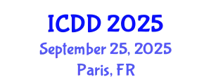 International Conference on Disability and Diversity (ICDD) September 25, 2025 - Paris, France