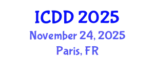 International Conference on Disability and Diversity (ICDD) November 24, 2025 - Paris, France