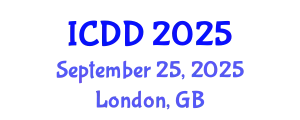 International Conference on Disability and Diversity (ICDD) September 25, 2025 - London, United Kingdom