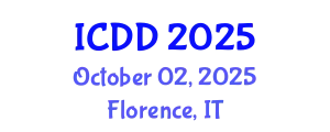 International Conference on Disability and Diversity (ICDD) October 02, 2025 - Florence, Italy
