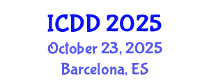 International Conference on Disability and Diversity (ICDD) October 23, 2025 - Barcelona, Spain