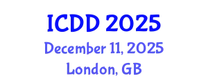 International Conference on Disability and Diversity (ICDD) December 11, 2025 - London, United Kingdom