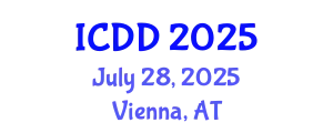 International Conference on Disability and Diversity (ICDD) July 28, 2025 - Vienna, Austria