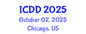 International Conference on Disability and Diversity (ICDD) October 02, 2025 - Chicago, United States