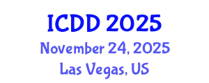International Conference on Disability and Diversity (ICDD) November 24, 2025 - Las Vegas, United States