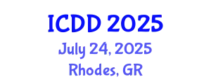 International Conference on Disability and Diversity (ICDD) July 24, 2025 - Rhodes, Greece