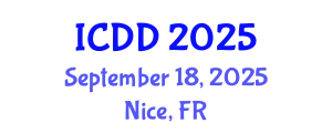 International Conference on Disability and Diversity (ICDD) September 18, 2025 - Nice, France