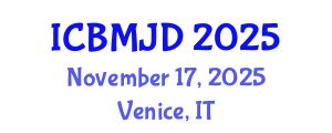 International Conference on Bone, Muscle and Joint Diseases (ICBMJD) November 17, 2025 - Venice, Italy