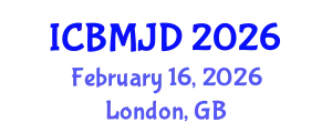 International Conference on Bone, Muscle and Joint Diseases (ICBMJD) February 16, 2026 - London, United Kingdom