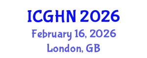 International Conference on Gastroenterology, Hepatology and Nutrition (ICGHN) February 16, 2026 - London, United Kingdom