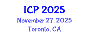 International Conference on Pediatrics (ICP) November 27, 2025 - Toronto, Canada